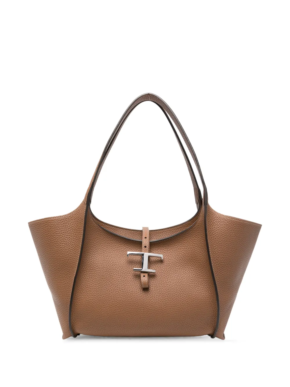 Tod's T Timeless leather shoulder bag - Brown
