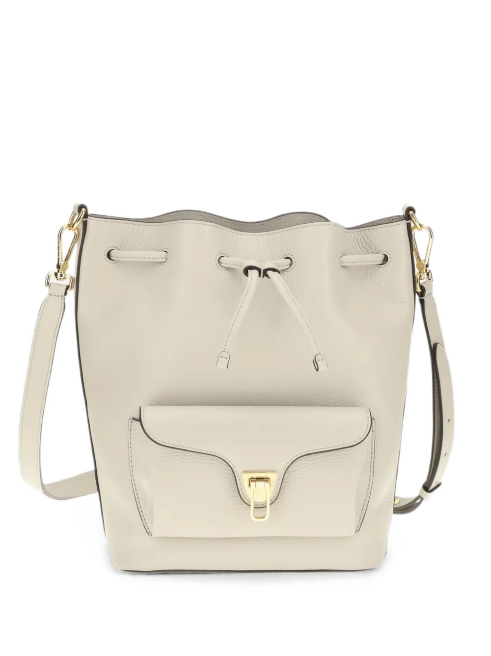 Coccinelle medium Beat Generation shoulder bag - Toni neutri