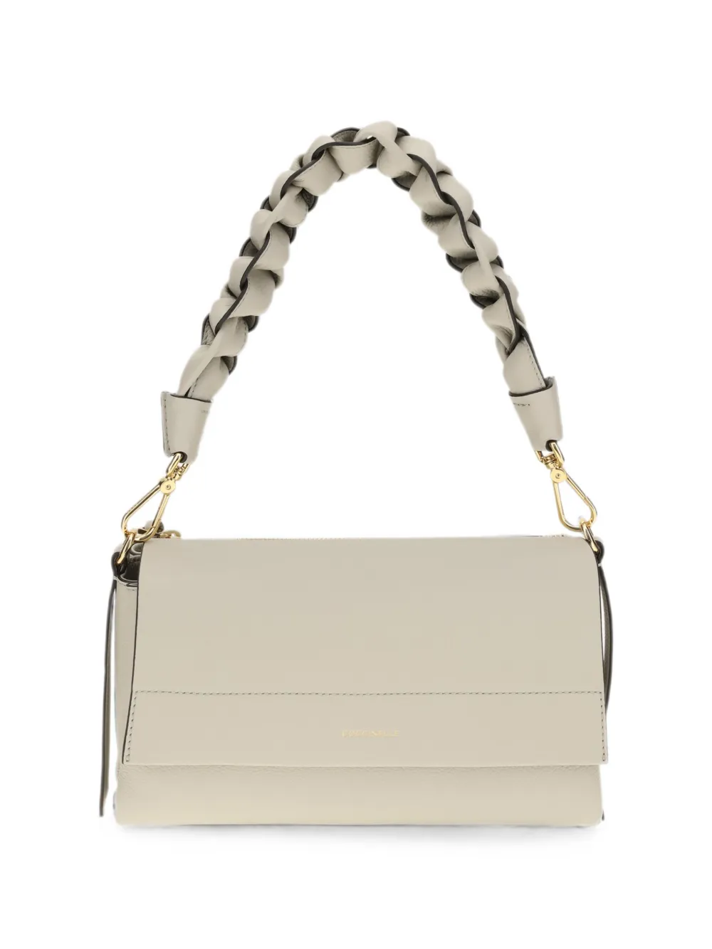 Coccinelle Boheme leren schoudertas Beige