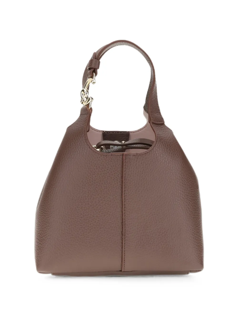 Coccinelle small C-Easy leather tote bag - Brown