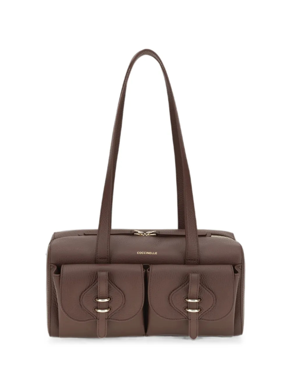 Coccinelle Mavery Pocket shoulder bag - Marrone