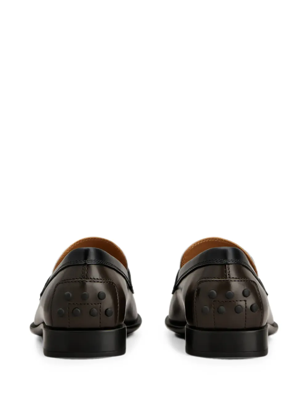Tod's logo-detail penny loafers Bruin
