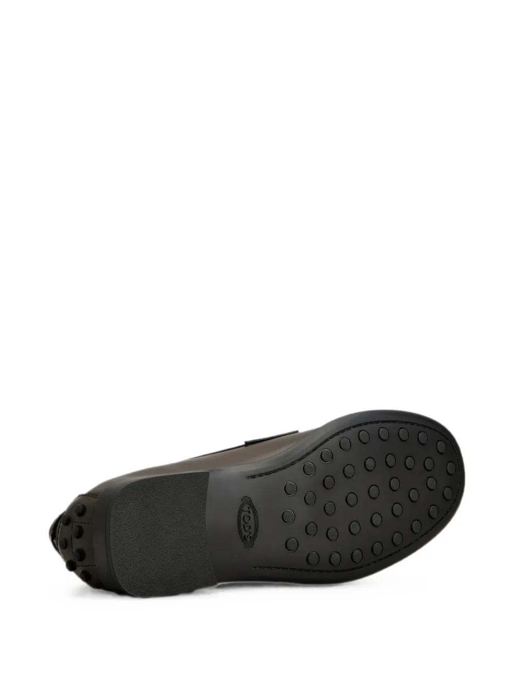 Tod's logo-detail penny loafers Bruin