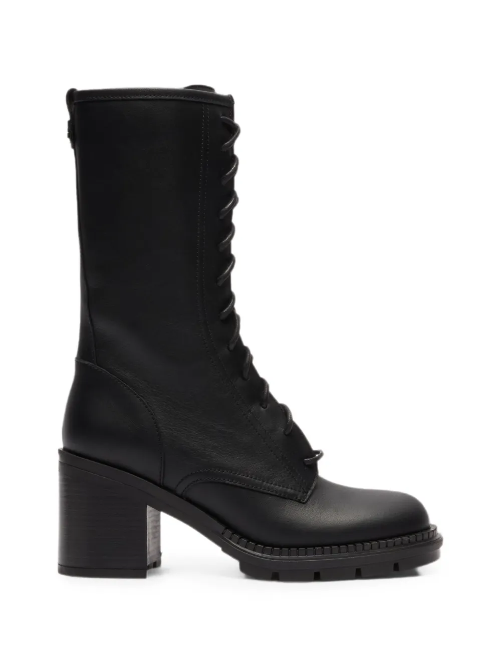 Casadei Concept Symphony lace-up combat boots Zwart