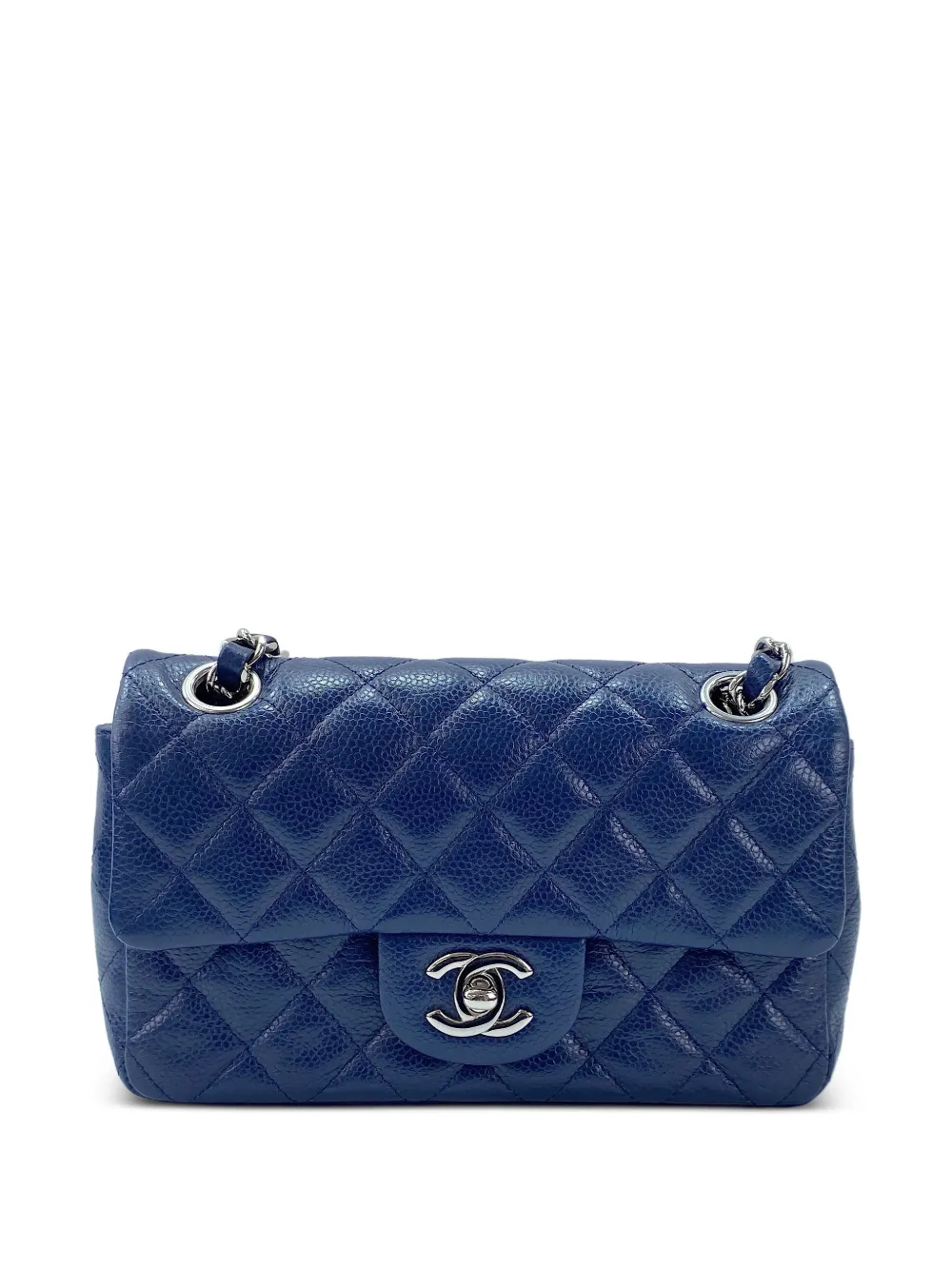 CHANEL Pre-Owned 2008-2009 Mini Matelassé shoulder bag - Blue