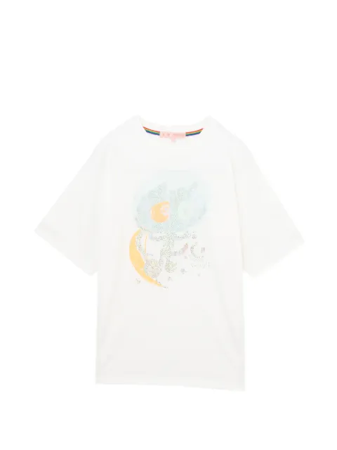 Tsumori Chisato sequin-embellished graphic-print T-shirt