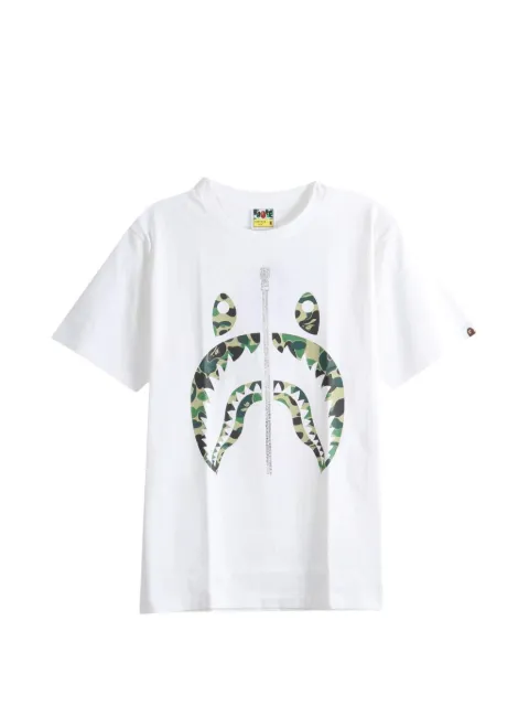 A BATHING APE® Shark camo-print T-shirt
