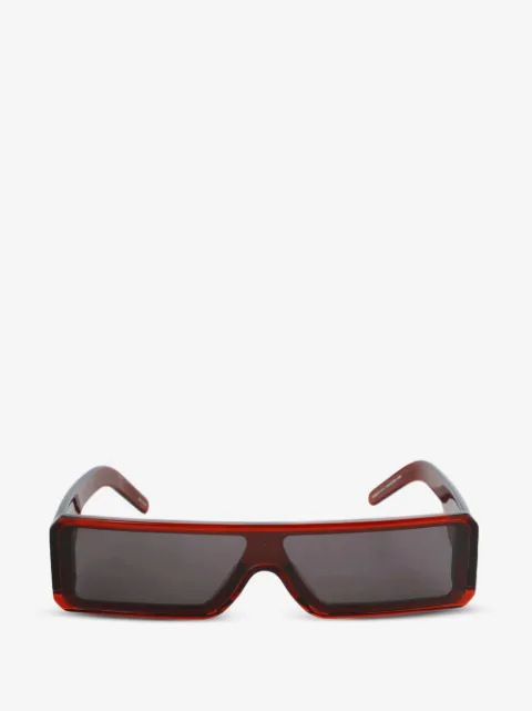 Rick Owens lentes de sol Geth con armazón rectangular