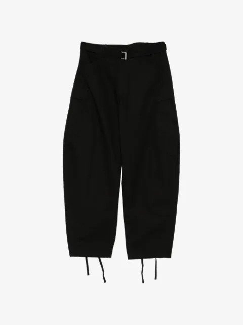 sacai belted cargo pants