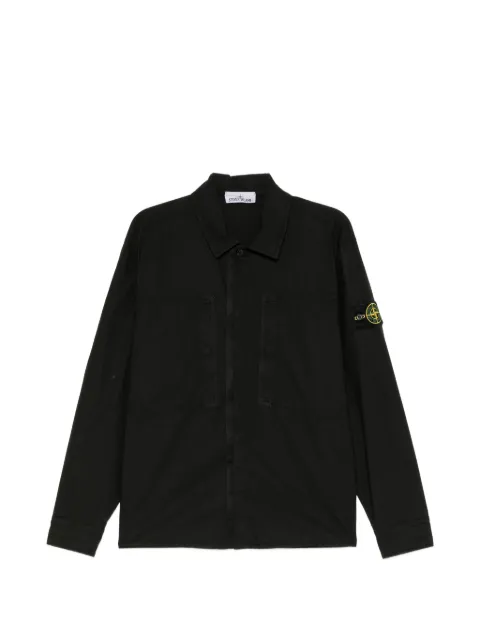 Stone Island chemise à patch logo