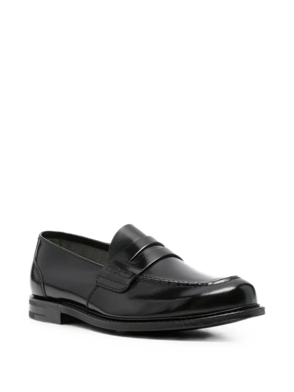 Church's Farsley leren loafers Zwart