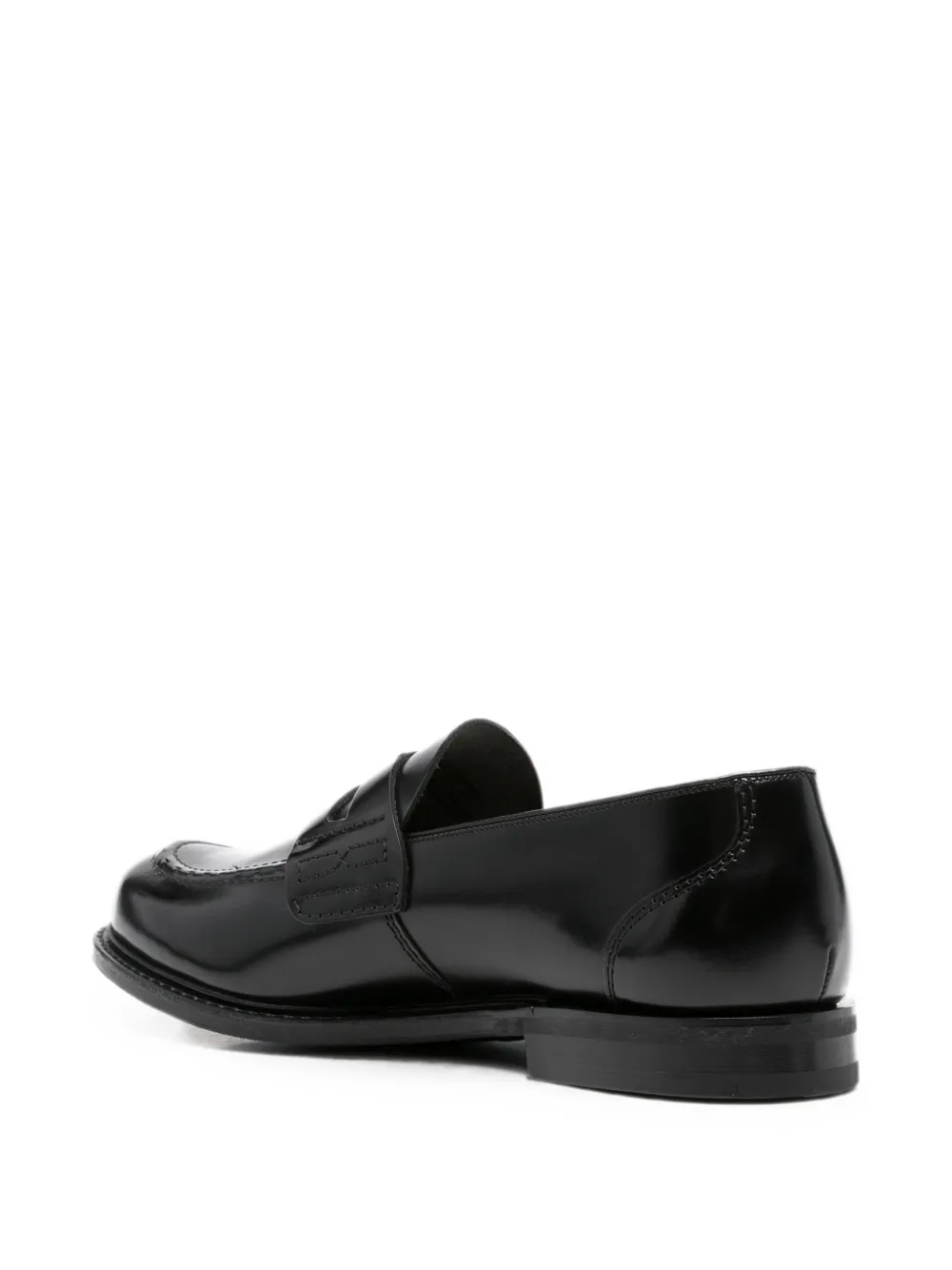 Church's Farsley leren loafers Zwart