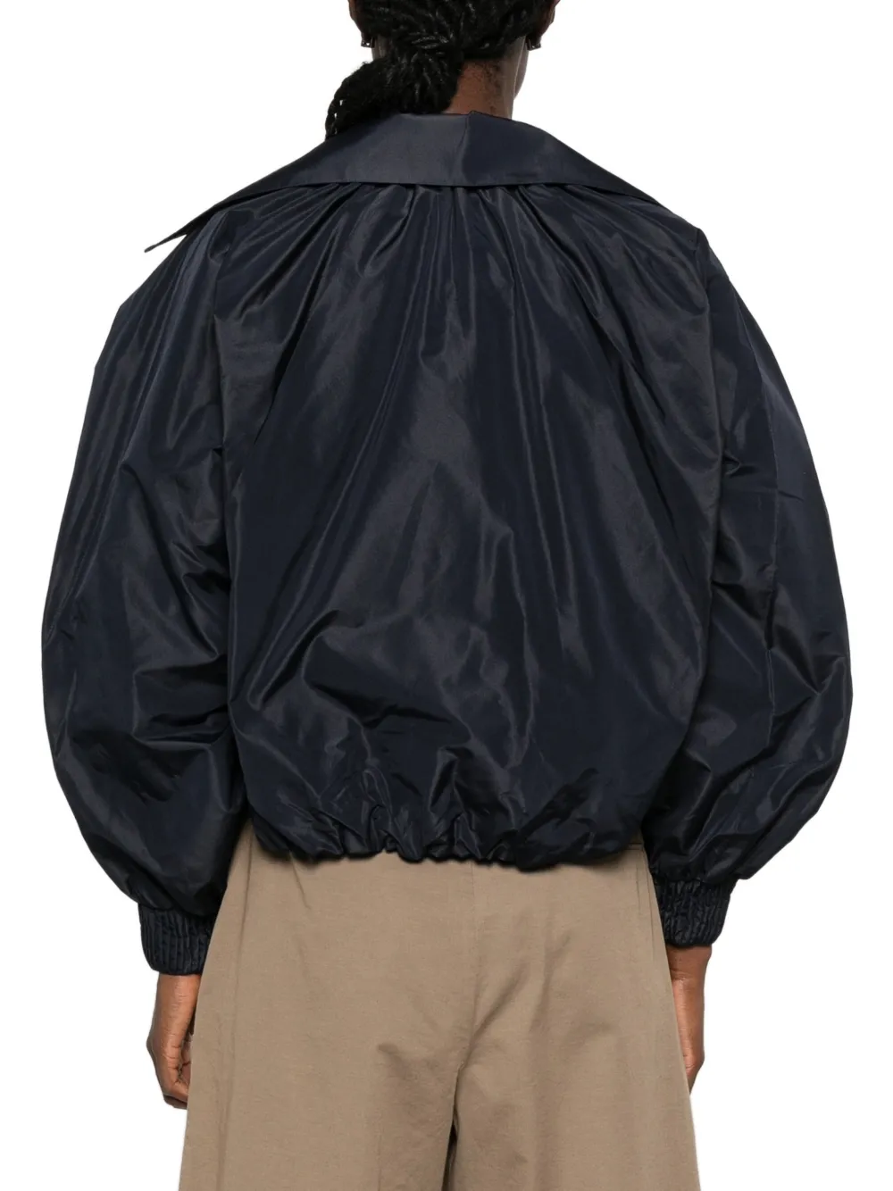 Patou Jack met rits en lange mouwen Blauw