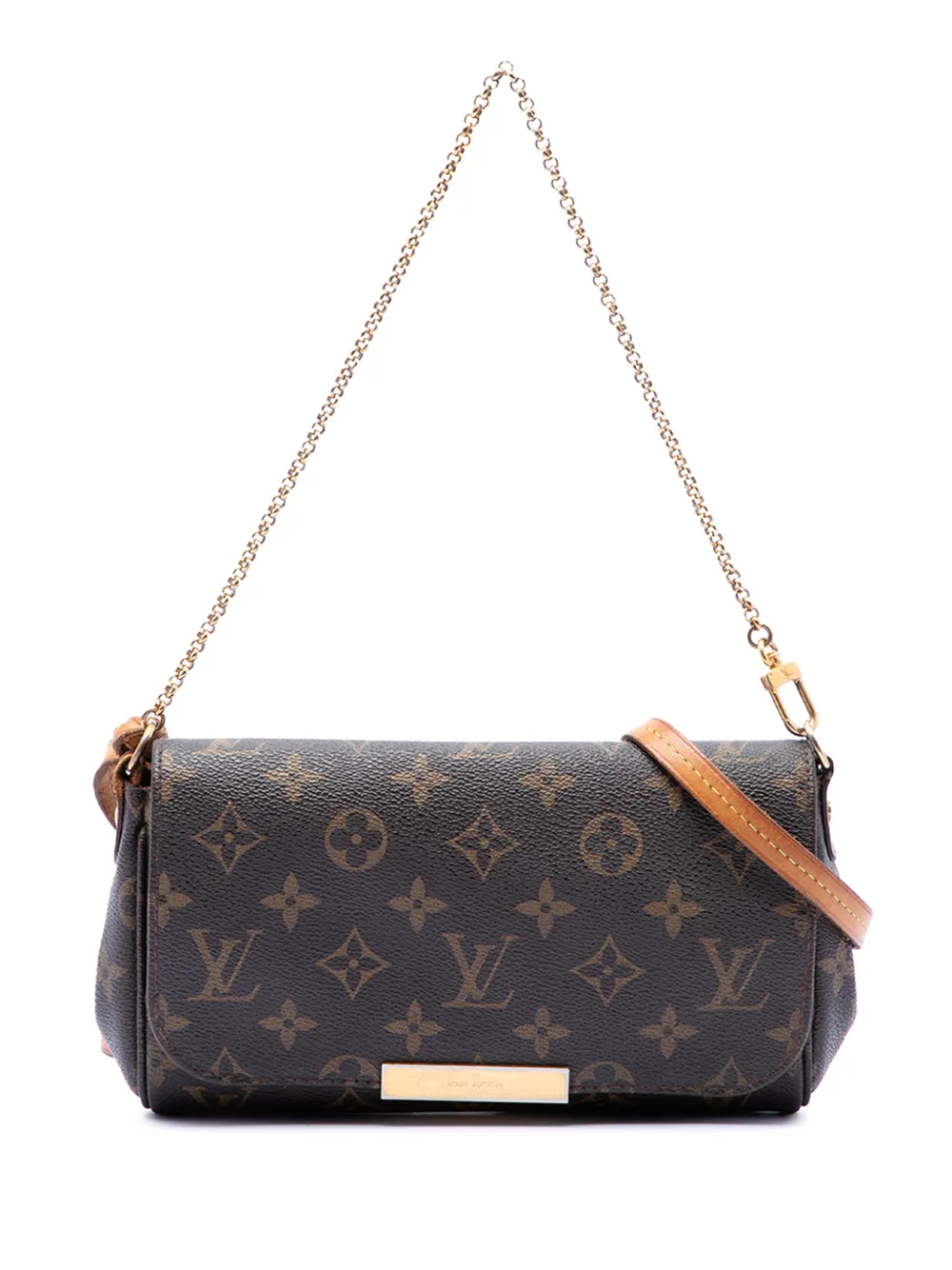 Louis Vuitton Pre-Owned 2013 Monogram Favorite PM satchel - Marrone