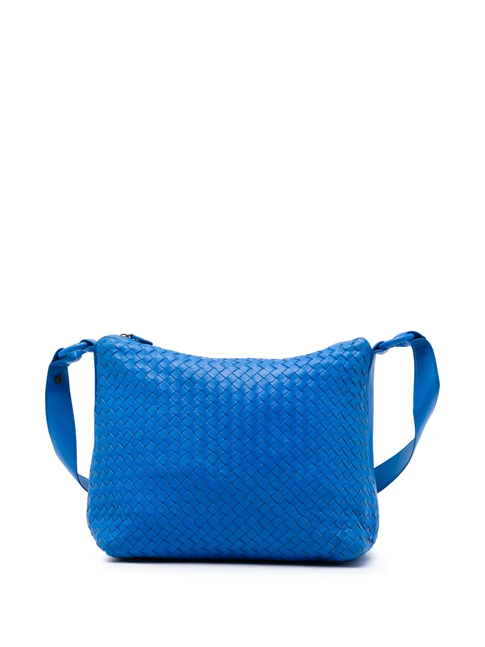 Bottega Veneta Pre-Owned 2012-2026 Nappa Intrecciato shoulder bag - Blu