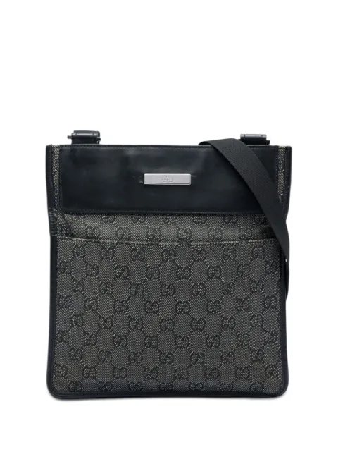 Gucci Pre-Owned 2000-2015 GG Denim crossbody bag