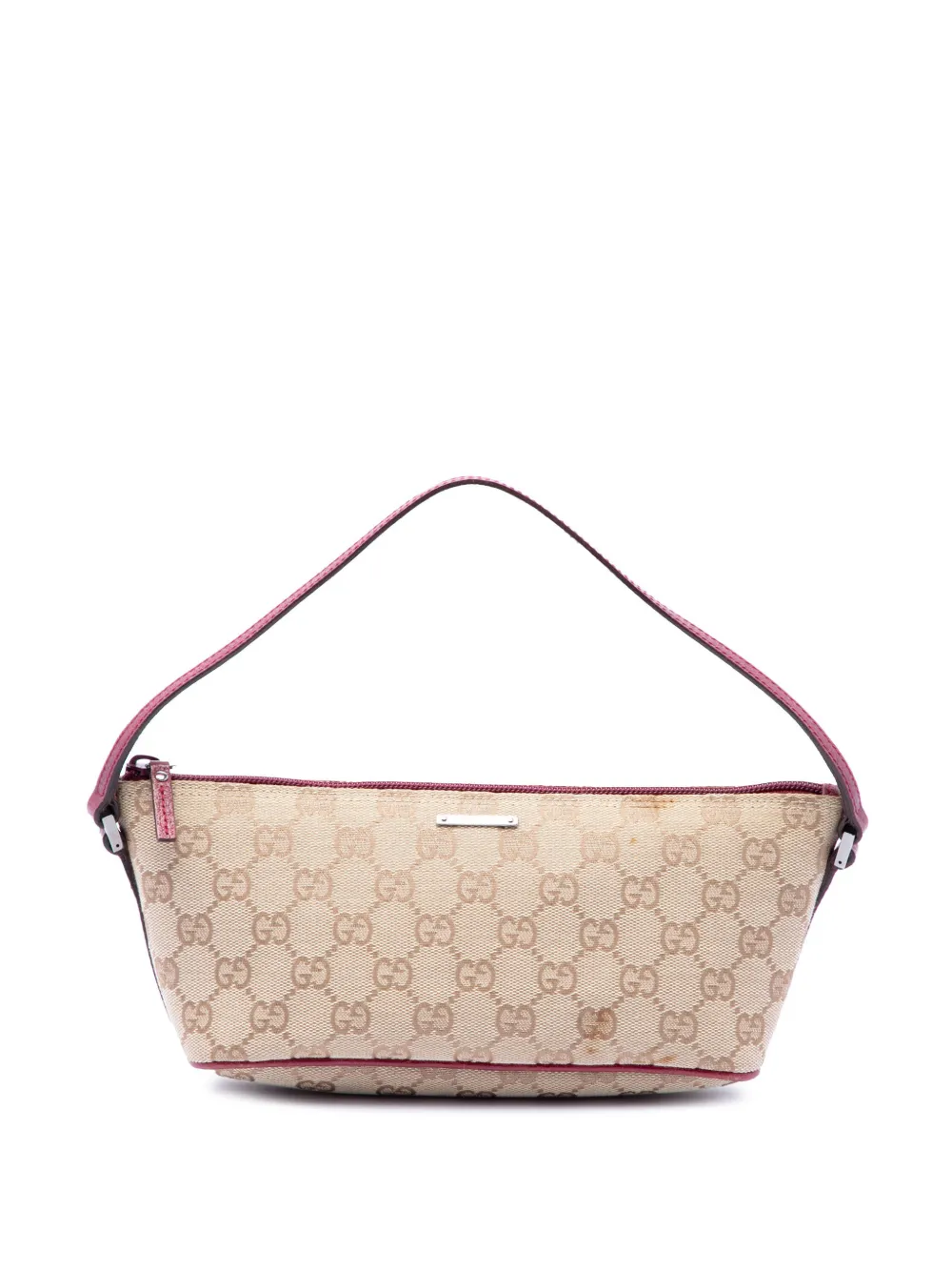 Gucci Pre-Owned 2000-2015 GG Canvas Boat shoulder bag - Toni neutri