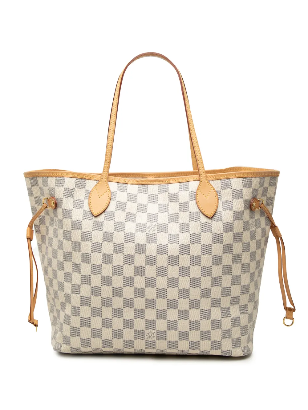 Louis Vuitton Pre-Owned 2009 Damier Azur Neverfull MM tote bag - Bianco