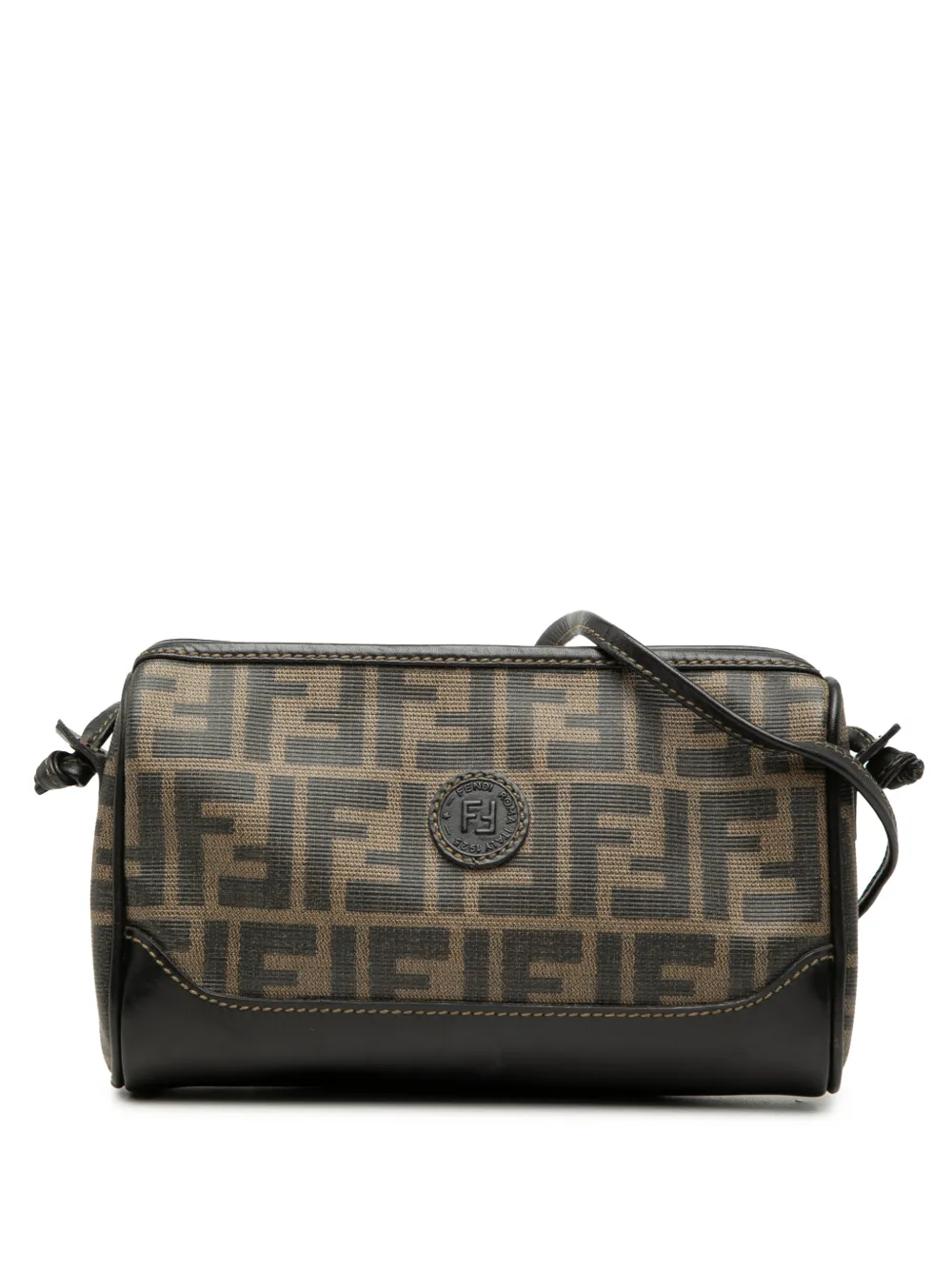 Fendi Pre-Owned 20th Century Zucca Coated Canvas crossbody bag - Brown
