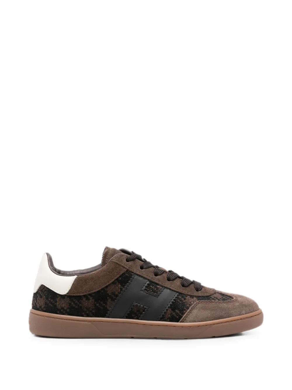 Hogan houndstooth-pattern sneakers - Braun