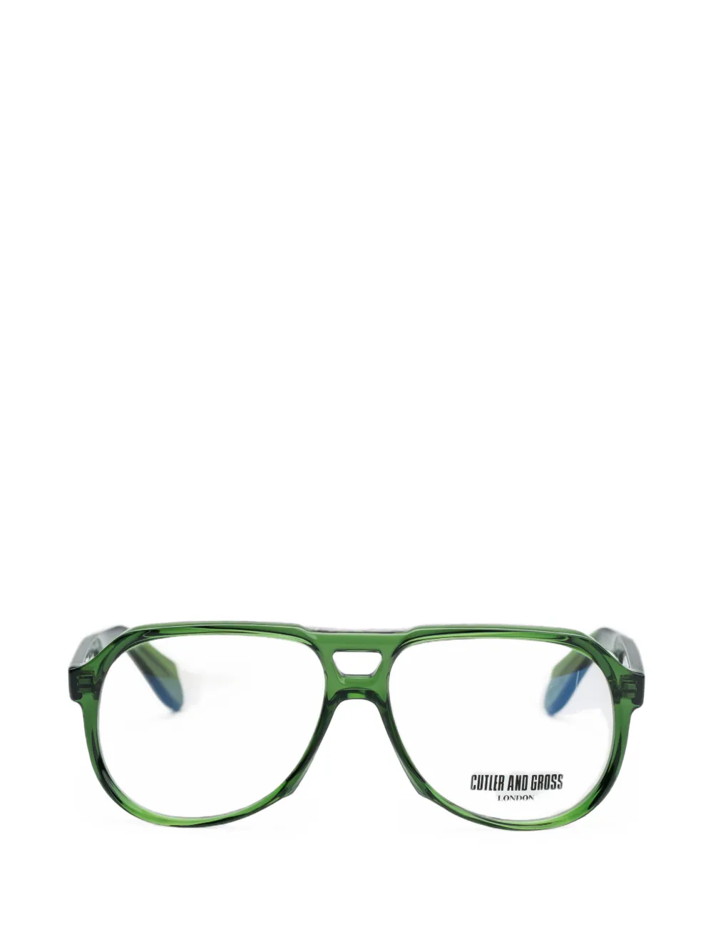 Cutler & Gross 9782 pilot-frame glasses - Verde