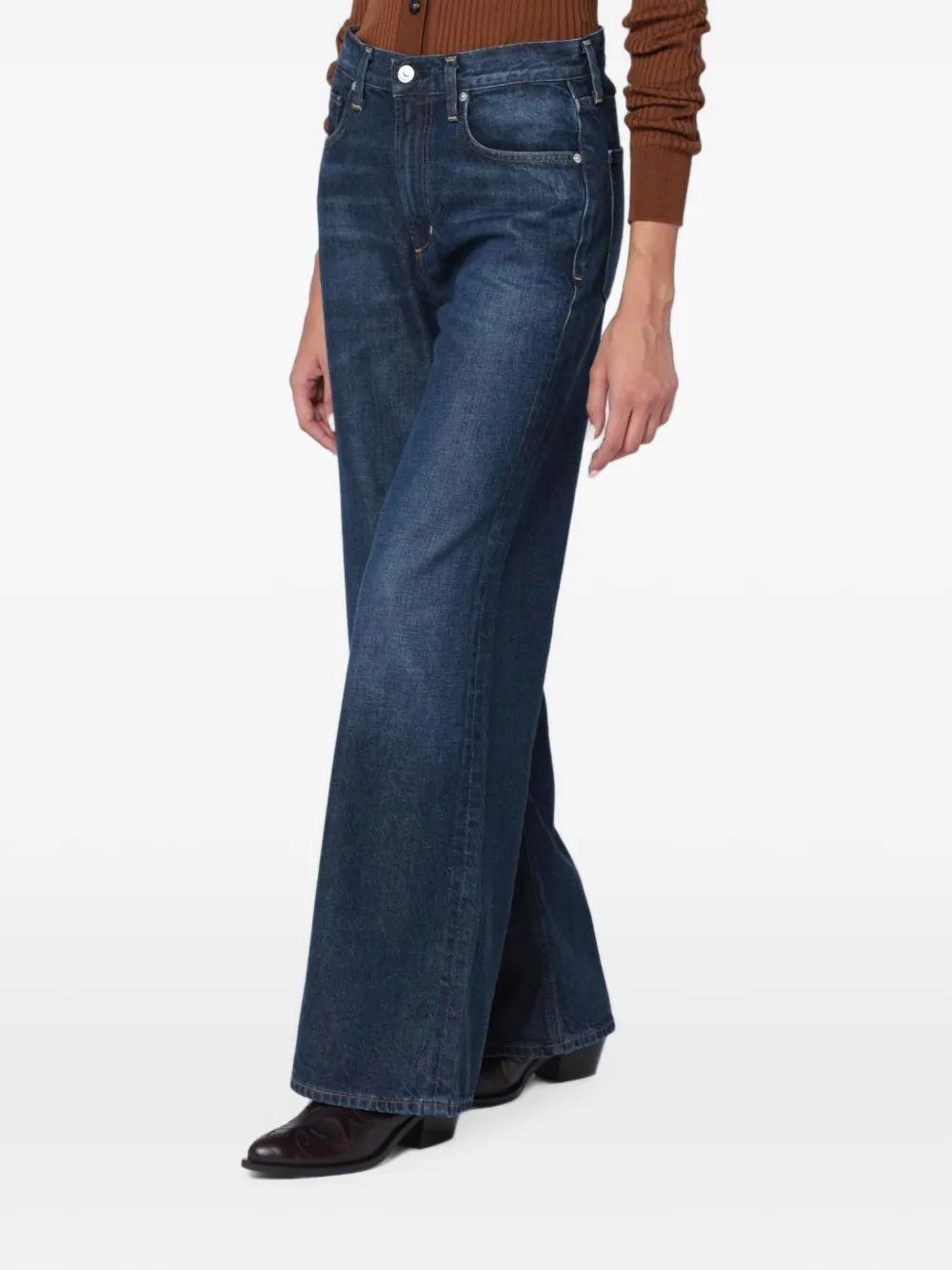Citizens of Humanity Paloma jeans met vervaagd effect Blauw