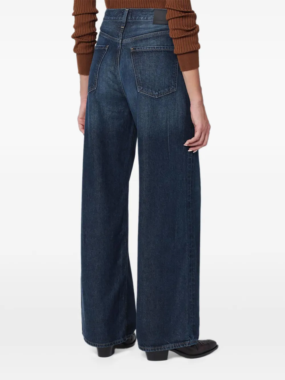 Citizens of Humanity Paloma jeans met vervaagd effect Blauw