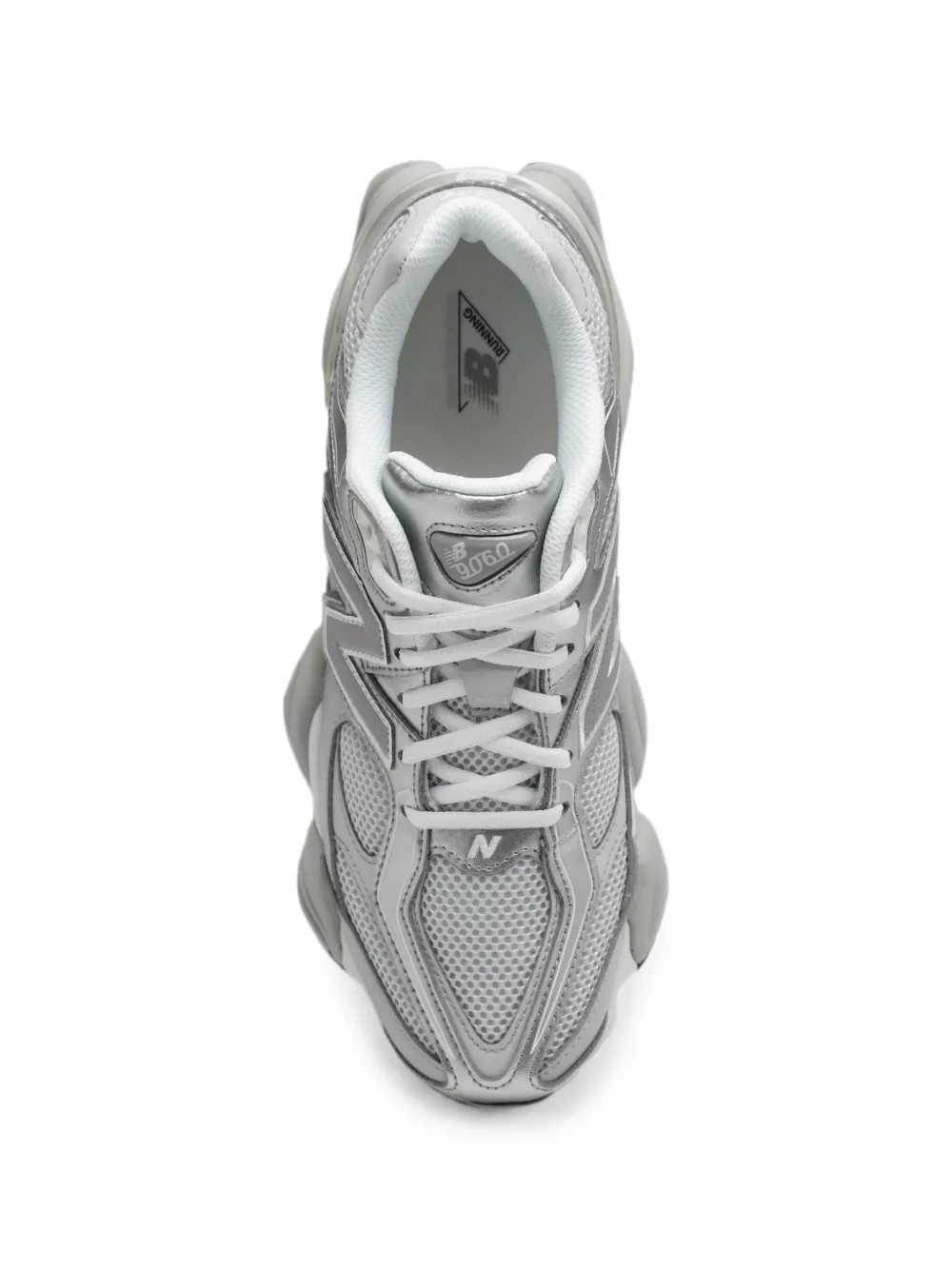 New Balance 9060 sneakers met mesh vlak Zilver