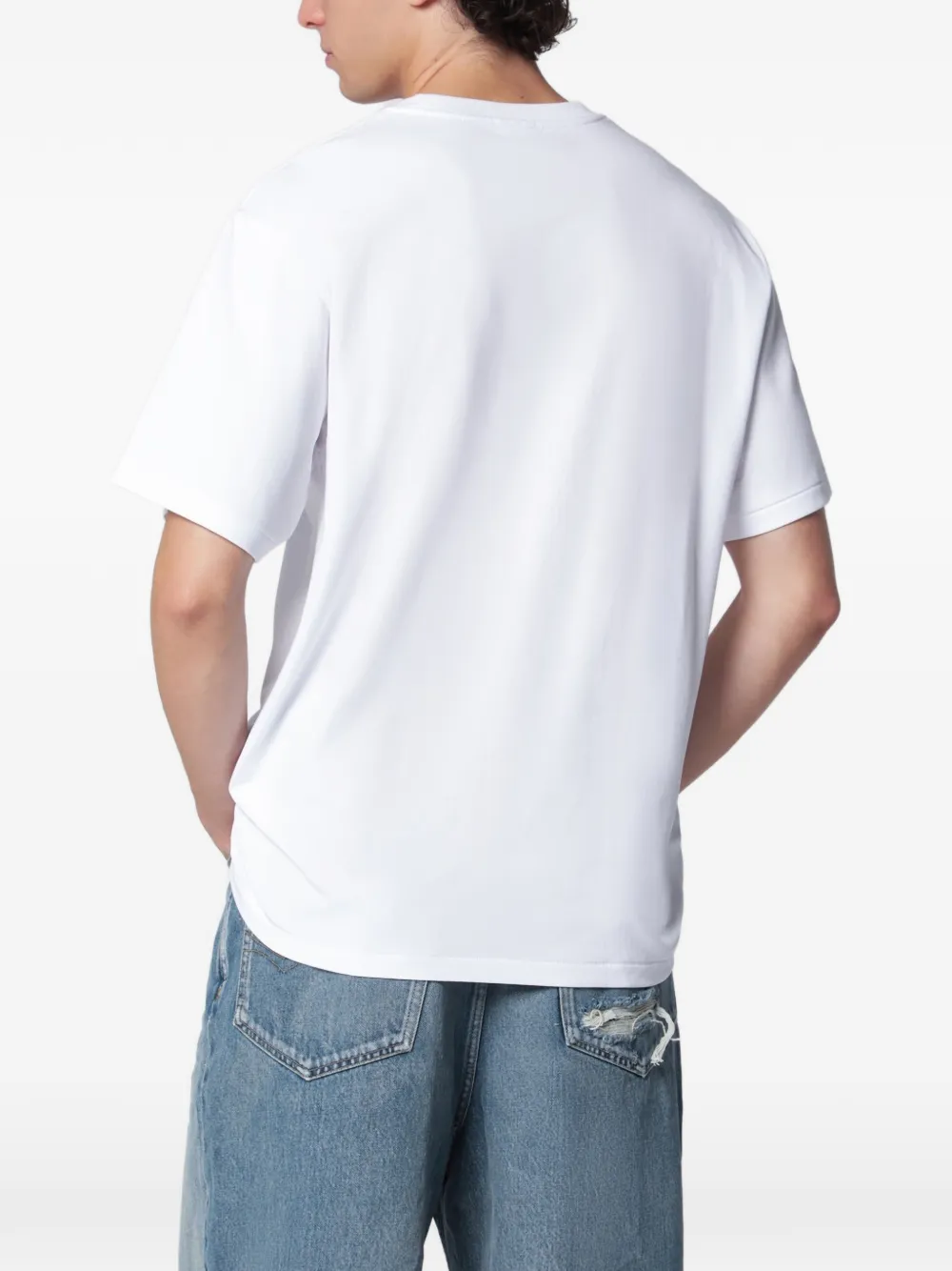 A BATHING APE Palm Resort T-shirt Wit