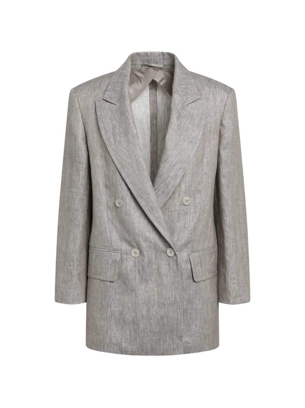 Max Mara Olimpia double-breasted blazer - Toni neutri