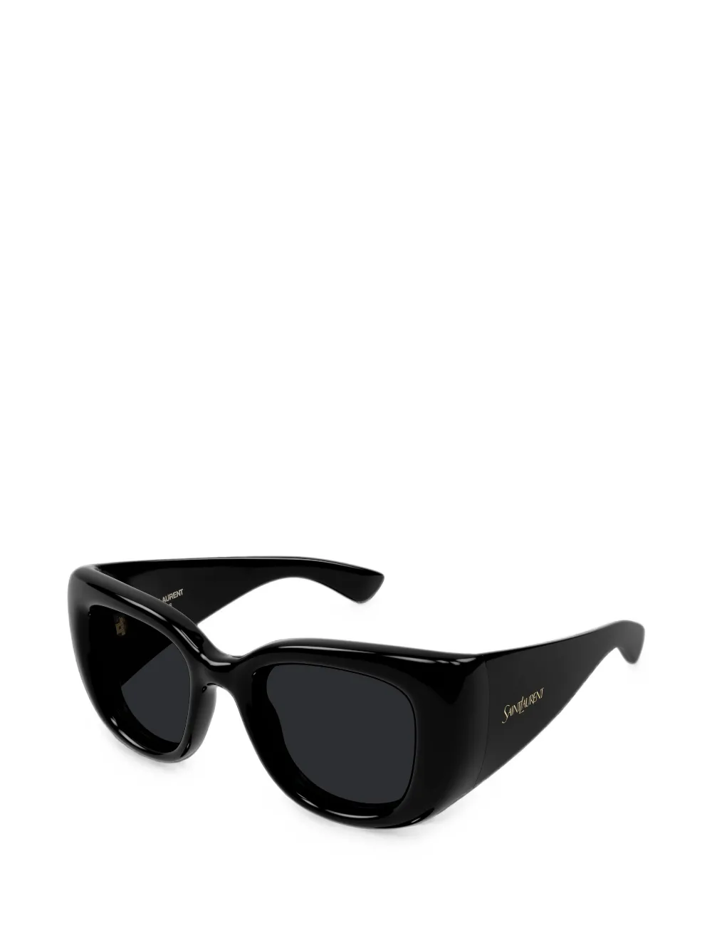 Saint Laurent Eyewear Howl zonnebril met vlindermontuur Zwart