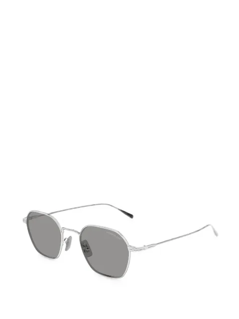 Montblanc geometric-frame sunglasses