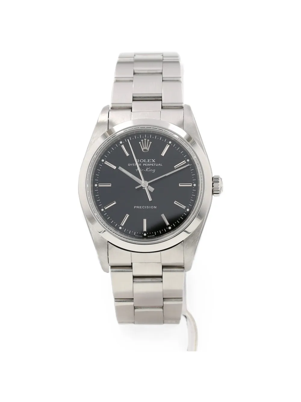 Rolex 2003 Air King 34mm Watch In Metallic