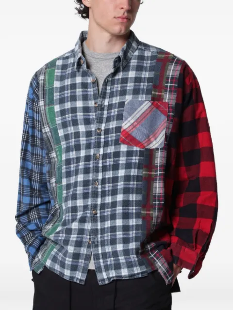 Needles 7 Cuts patchwork shirt