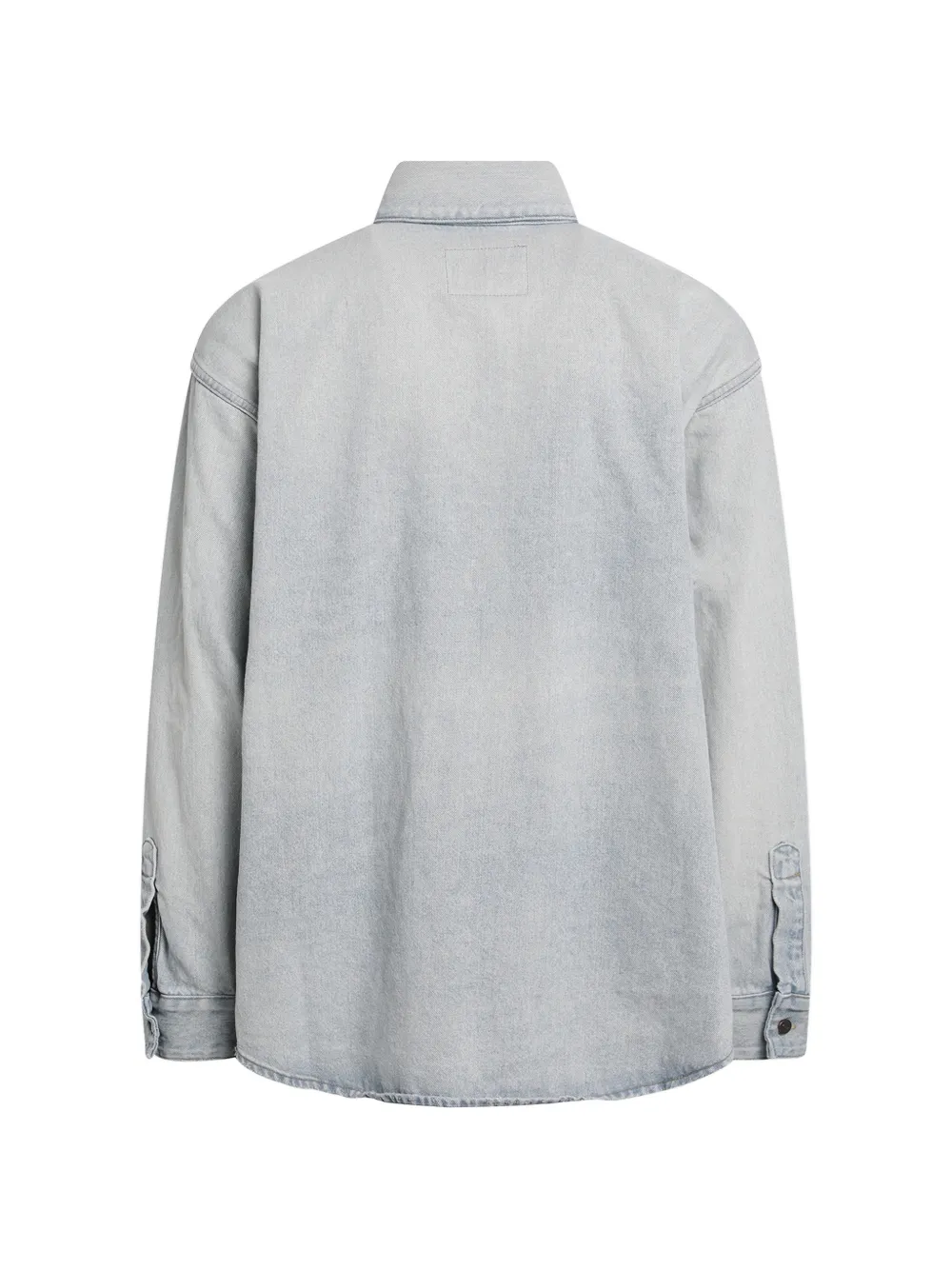 Balenciaga Denim overhemd Blauw