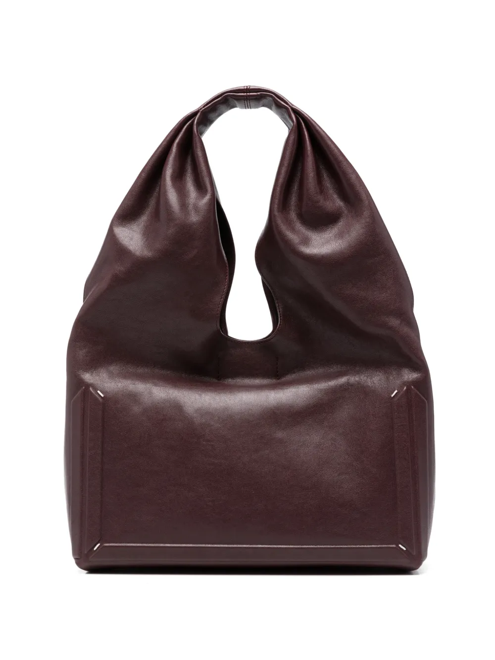 Maison Margiela leather shoulder bag - Rosso