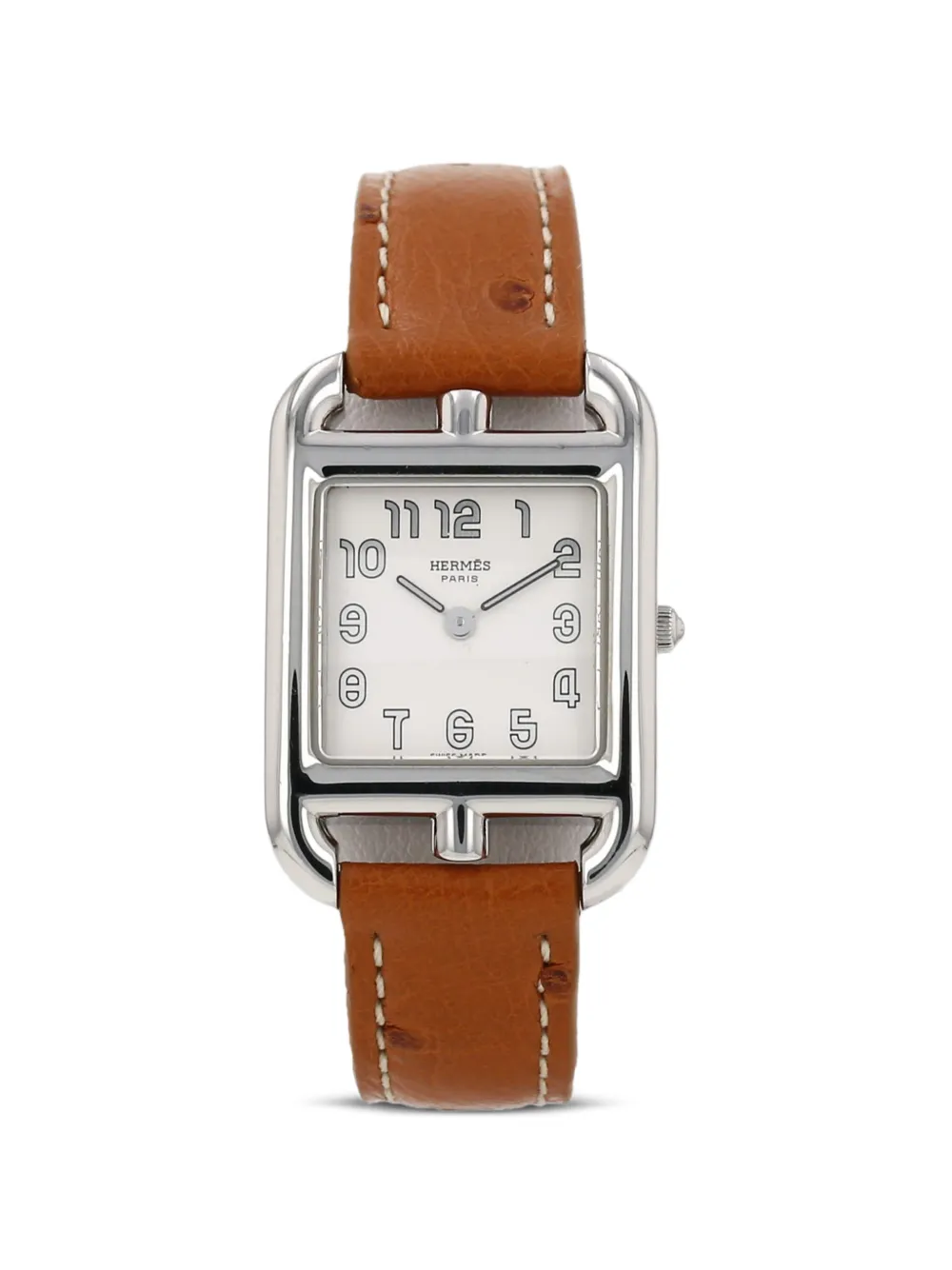 Hermès Pre-Owned 2000s Cape Cod rectangular 34mm watch - Weiß