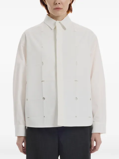 Ader Error cut-out long-sleeve shirt