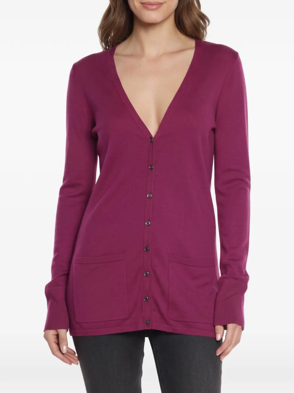 Burberry Pre-Owned Geknöpfter Cardigan - Rosa
