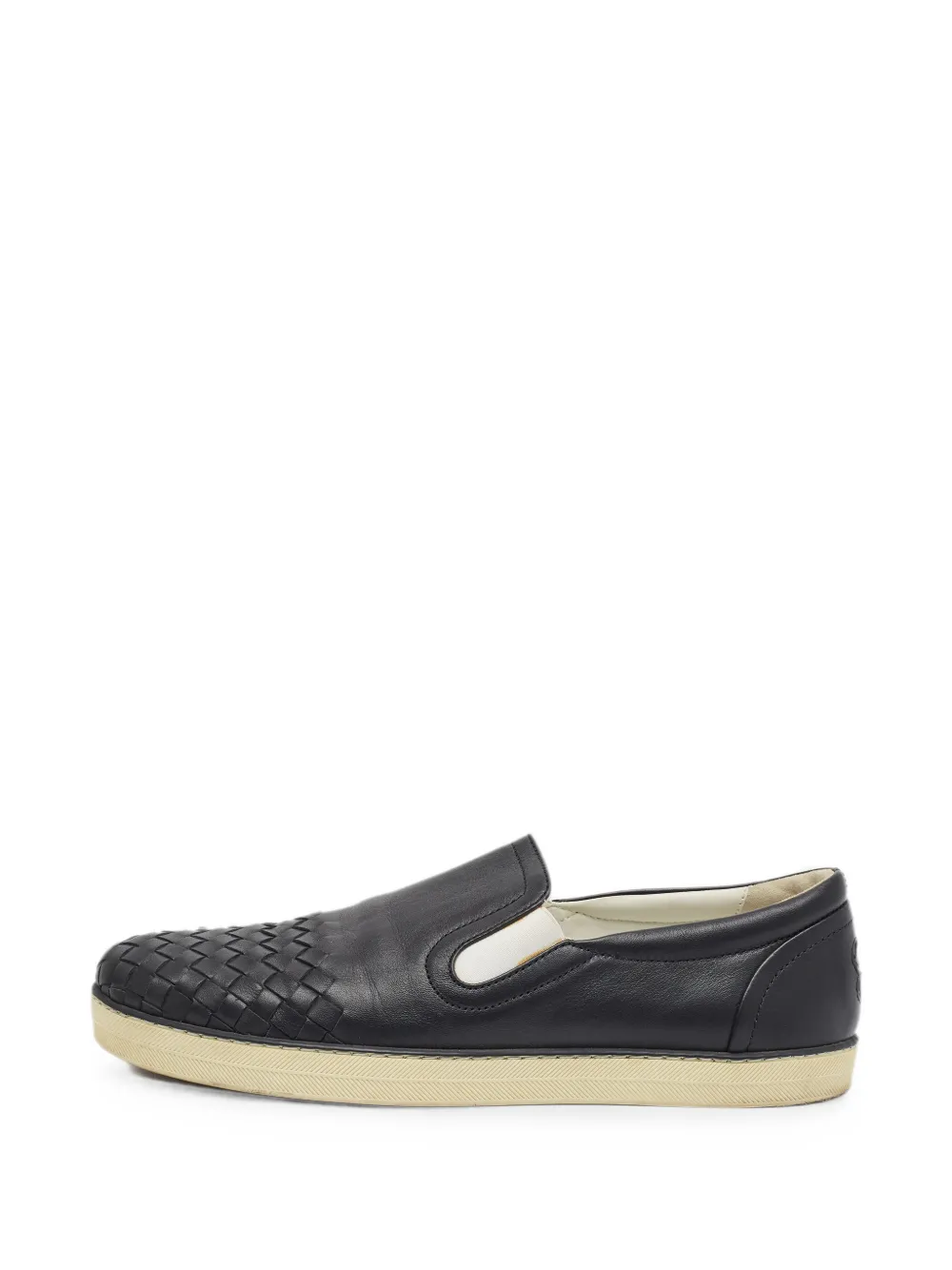 Bottega Veneta Pre-Owned Dodger Intrecciato sneakers - Schwarz