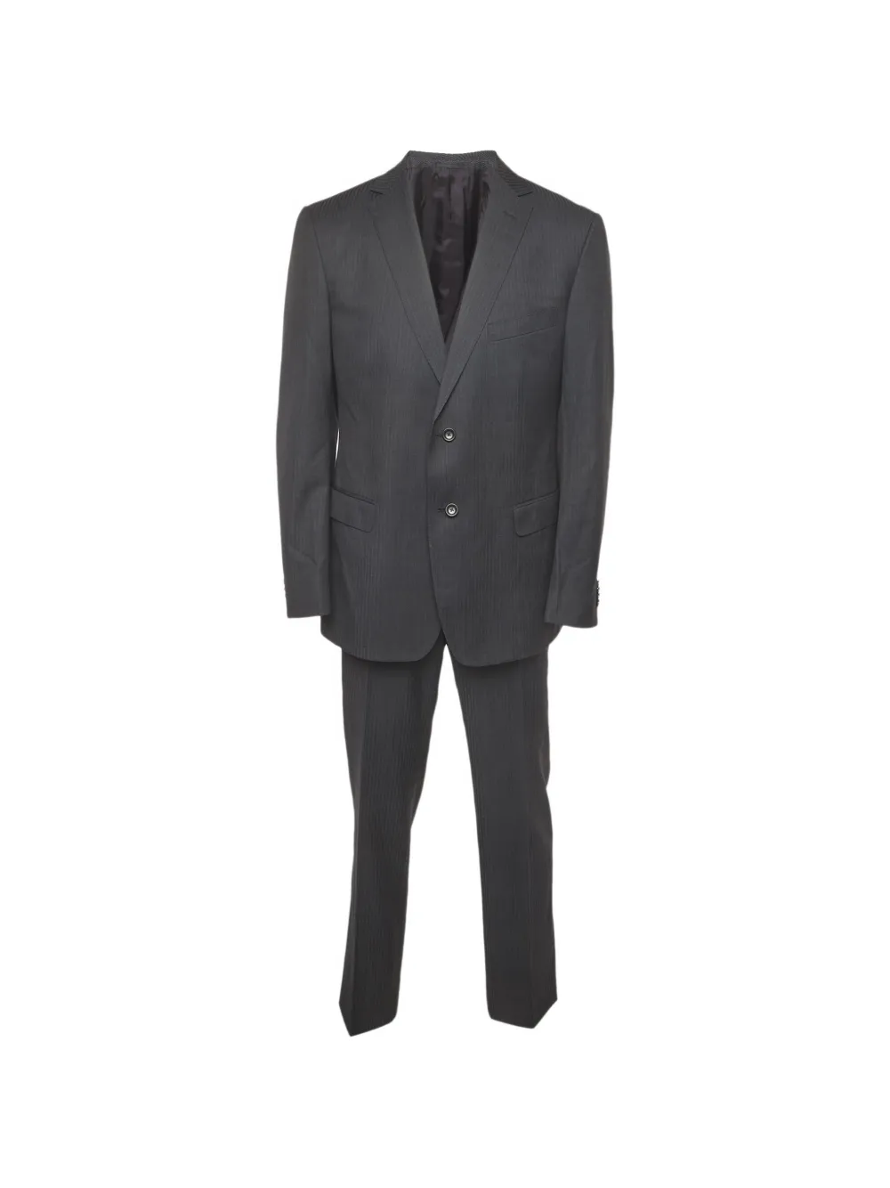 Zegna pinstripe regular-fit suit - Grigio