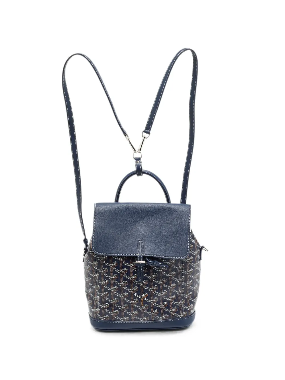 Goyard Pre-Owned 2020 Alpin Mini Goyardine backpack - Blu