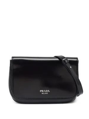 Prada Pre-Owned サフィアーノレザー PC ビジネスバッグ | ブラック