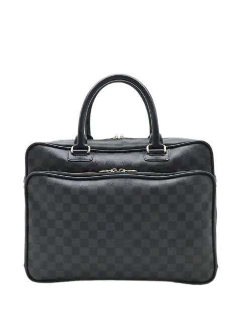 Louis Vuitton Pre-Owned 2011 Damier Graphite Icare business bag