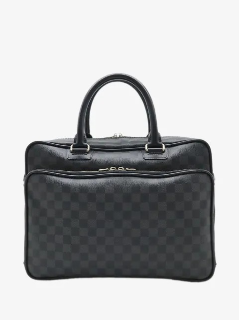 Louis Vuitton Pre-Owned 2011 Damier Graphite Icare business bag