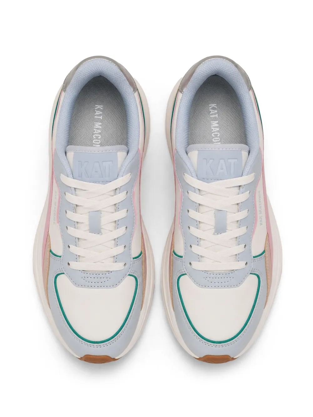 Kat Maconie Aura sneakers met logo-detail Wit