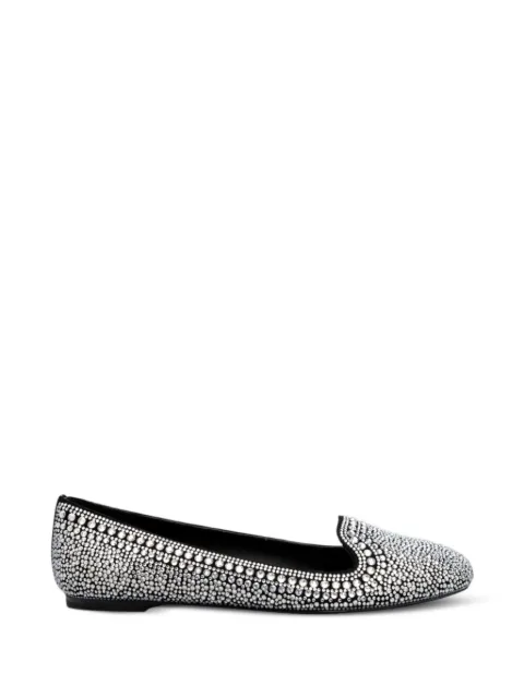 Kat Maconie Ilke crystal-embellishment ballet flats