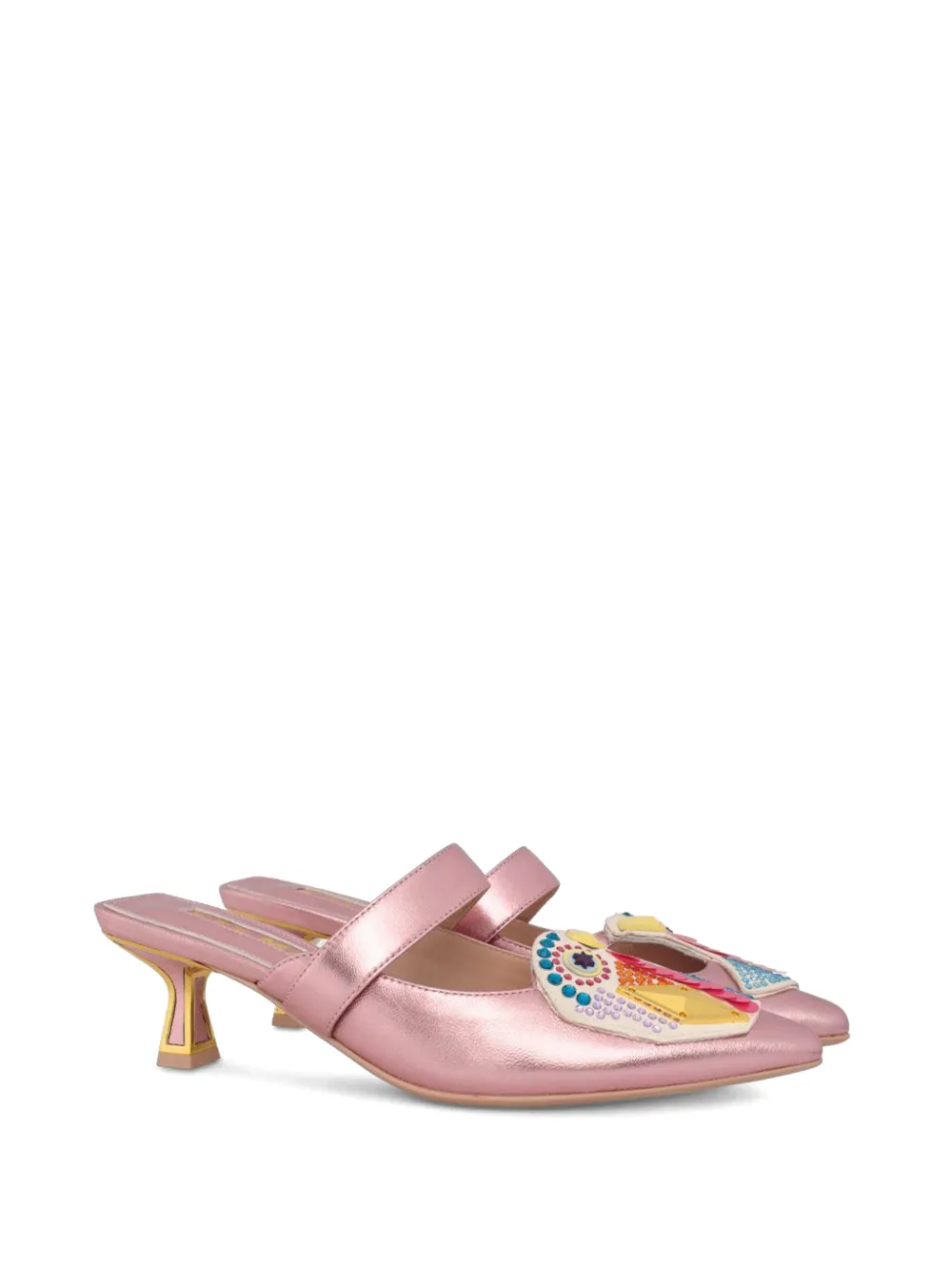 Kat Maconie Azari verfraaide sandalen Roze