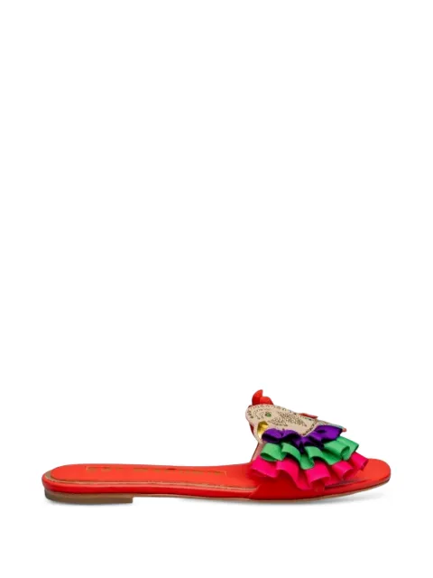 Kat Maconie ruffled sandals