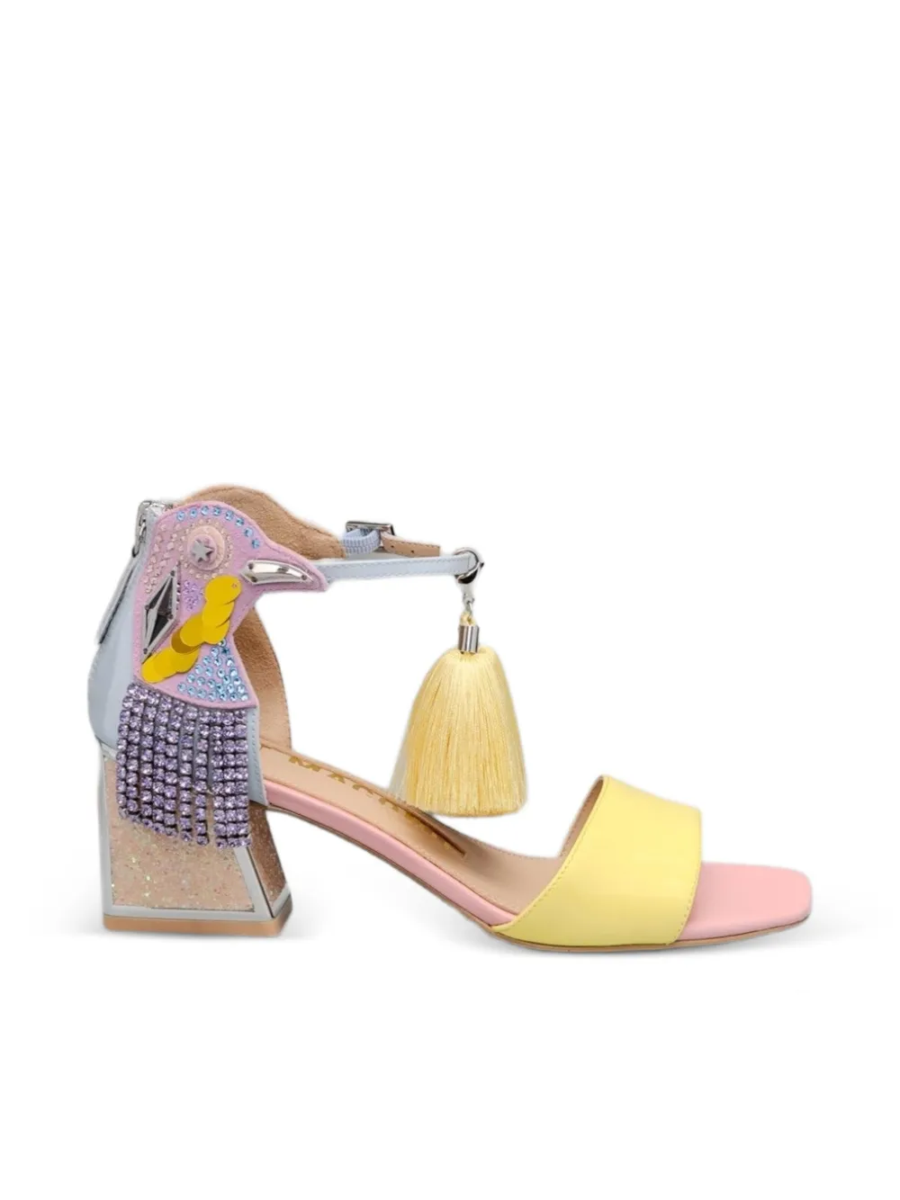 Kat Maconie bird-embellishment sandals
